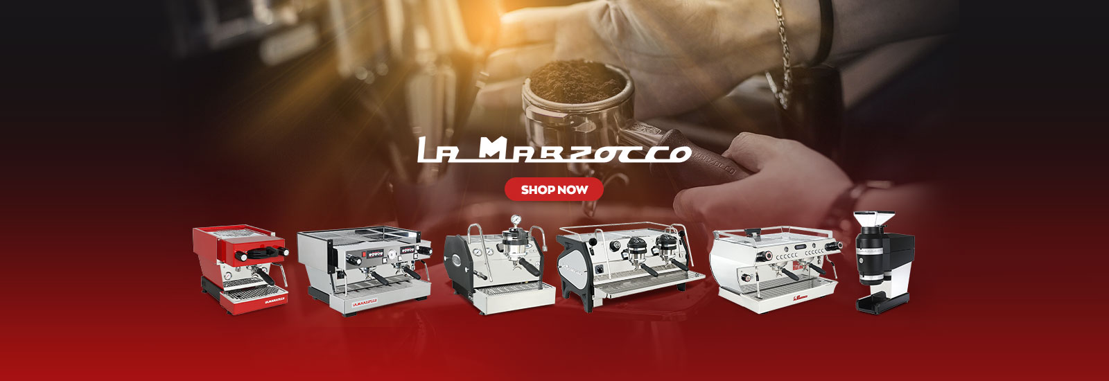 La marzocco specialty coffee machine and coffee grinder in dubai